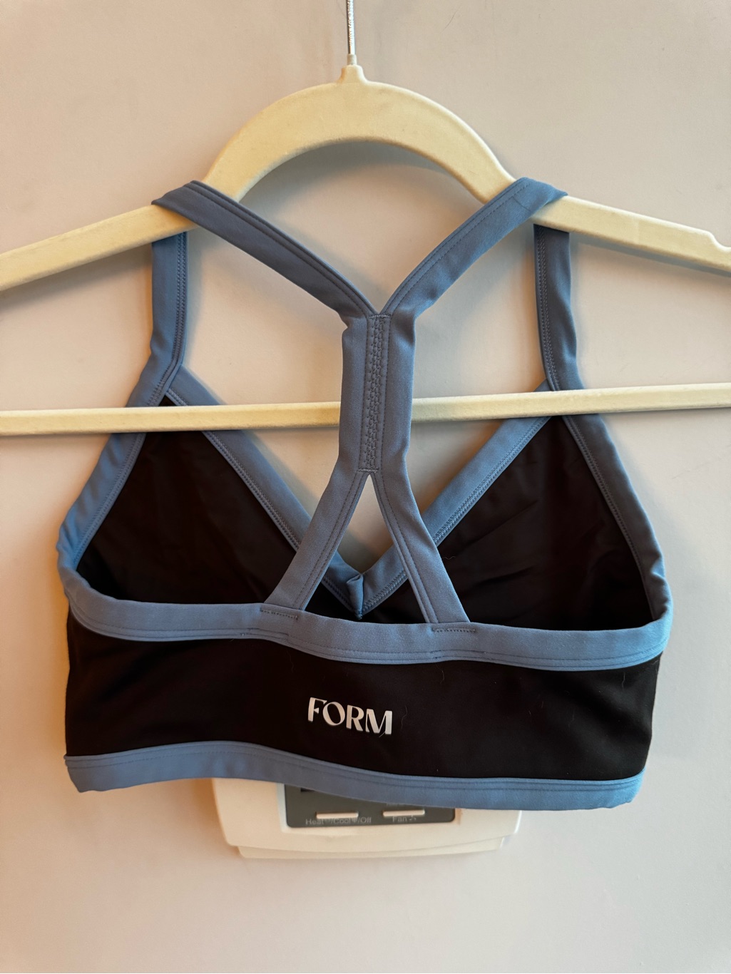Form By Sami Clarke Contrast Trim Sports Bra Brown S — image 5 of 6